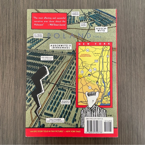 Maus II: A Survivor's Tale: And Here My Troubles Began Paperback Book - Picture 3 of 3